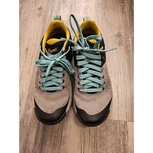 Danner Shoes - Danner Womens Trail 2650 Hiking Shoes Womens Size 5 Gray Blue Yellow